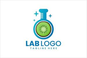 Creative fusion of lab and melon, perfect for fresh, innovative branding and marketing vector