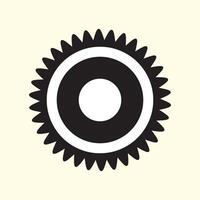 Gear Settings sign, cogwheel. Functions symbol. vector