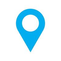 Location pin icon. Map pointer. Navigation marker. Location pointer set vector