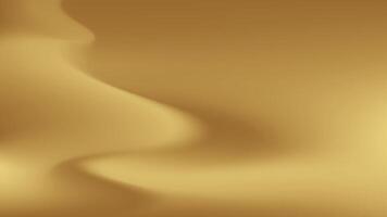 Gold abstract blurred gradient background. illustration. vector
