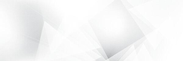 Abstract white and gray color, modern design stripes background with geometric shape and dot pattern. illustration. vector