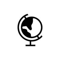 unique and simple logo of globe vector