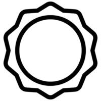 sun light icon vector
