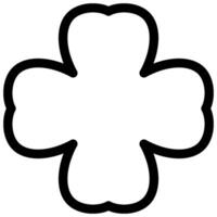 clover leaf icon vector