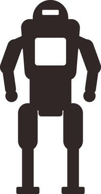 Robot machine, illustration