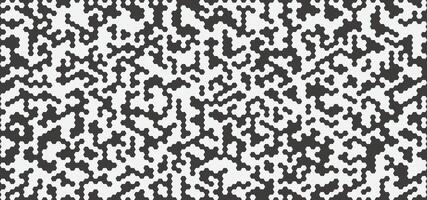 Pattern of hexagon spots, Seamless camouflage pattern, illustration vector