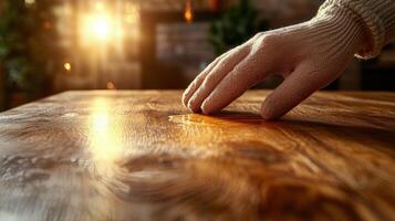 Artist shapes golden liquid creating intricate designs in workshop during vibrant afternoon light photo