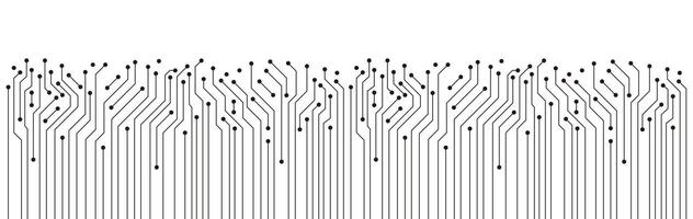 Circuit Board texture Background, seamless pattern vector
