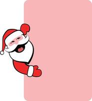 Santa Claus gesture icons vector