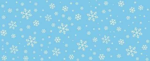 Seamless of snowflake and star, illustration background vector