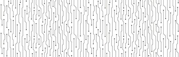 Circuit Board texture Background, seamless pattern vector