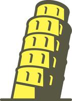 Pisa. famous Landmark of the world series, , Famous scenic spot vector