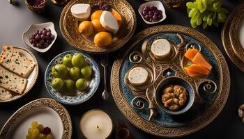 A Table Setting of Luxury and Elegance photo
