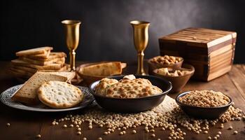 Bread and Beans, a Simple Meal photo