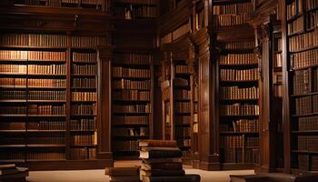 A Library of Knowledge, A Haven of Books photo
