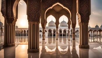 Mosque Architecture in the Middle East photo