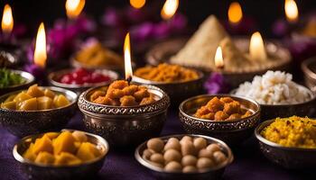 Aromatic Delights A Table Setting for a Festive Occasion photo