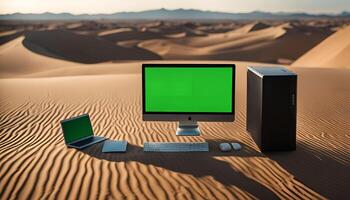 Computer Technology in the Desert photo