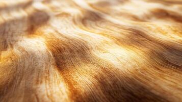 A wooden surface with a grainy texture, giving it a rustic photo
