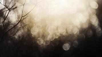 A blurry image of a tree with a blurry background photo