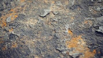 The image is of a rock with a lot of rust and dirt on it photo