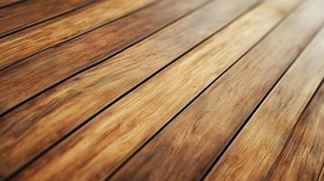 A wooden floor with a grain pattern that is visible in the wood photo