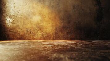 A large, empty room with a lot of texture and a lot of dust photo