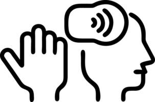 Team members using voice activated assistants for idea generation in a reality based brainstorming session with macro close up and copy space vector