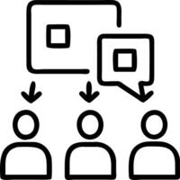Team using Kanban boards and digital tools in an organized brainstorming session with soft abstract background and copy space vector