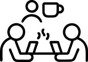 Team using collaborative software and conferencing for a remote brainstorming session with soft abstract background and copy space vector