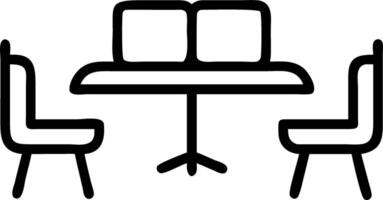 Plain Open Office with Empty Chairs vector