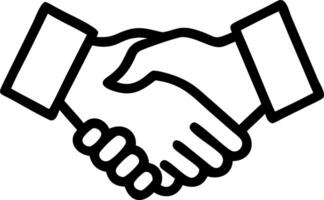 Professional team shaking hands in a modern office glossy background with copy space vector