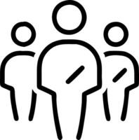 Supportive Leadership Team vector