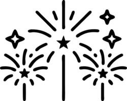 Reality Festive Fireworks Reflection vector