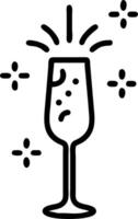 Reality New Year Close Up vector