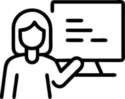 Soft Abstract Gradient with Businesswoman Networking and Copy Space vector