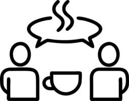 Multicultural Professionals Networking During Coffee Break with Copy Space vector