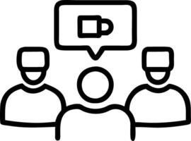 Professional team conducting virtual workshop with glossy background and copy space vector