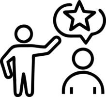 Manager offering feedback to a team member candid office moment with copy space vector