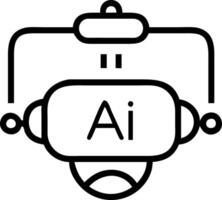 Macro Close up of Futuristic AI Powered Personal Assistant Device vector