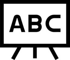 Alphabet Learning Presentation Educational for School and Teaching Materials vector