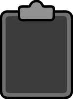 Blank Clipboard Ideal for Office Work or Task Management Illustrations vector