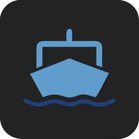 Boat Illustration for Nautical Transportation and Navigation Apps vector