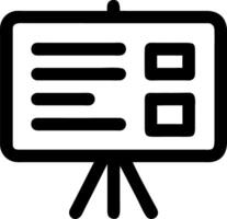 Business Presentation Blank Flipchart for Office Infographics and Educational Use vector