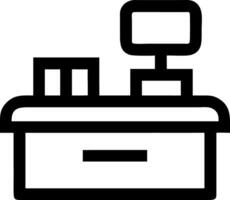 Checkout Register Illustration for Retail Store Design and Business Apps vector