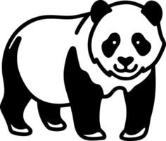 Cute Panda Bear Illustration for Decor and Design Projects vector
