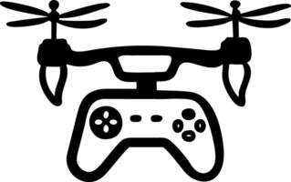 Drone Game Controller for Technology and Entertainment Design vector
