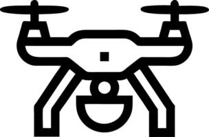 Drone Illustration for Technology Design and Educational Use vector