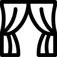 Elegant Illustration of Classic Theater Curtains for Event and Interior Design Concepts vector