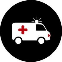 Emergency Ambulance for Medical and Healthcare Usage vector